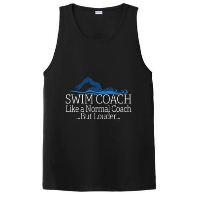 Swim Coach Swimming Teacher Gifcute Gift Cute Gift PosiCharge Competitor Tank