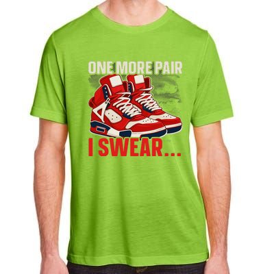 Shoe Collector Sneakerhead Shoe Lover I Love Sneakers Adult ChromaSoft Performance T-Shirt