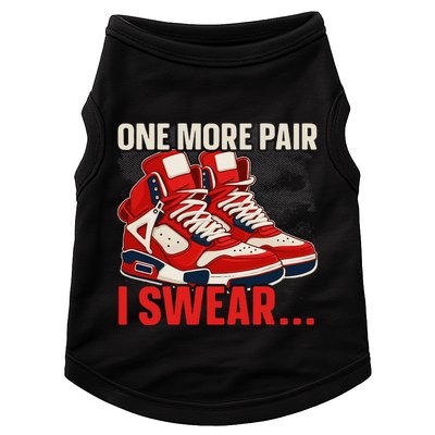 Shoe Collector Sneakerhead Shoe Lover I Love Sneakers Doggie Tank