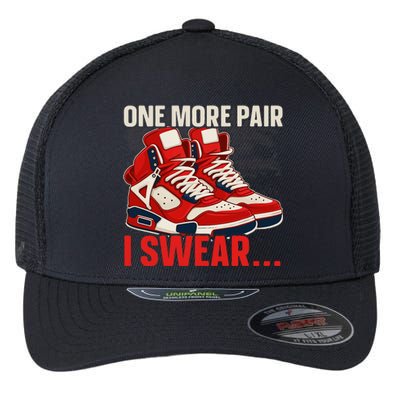 Shoe Collector Sneakerhead Shoe Lover I Love Sneakers Flexfit Unipanel Trucker Cap