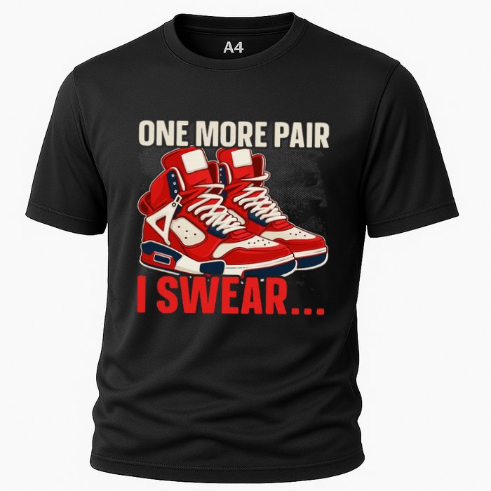 Shoe Collector Sneakerhead Shoe Lover I Love Sneakers Cooling Performance Crew T-Shirt