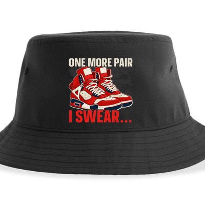 Shoe Collector Sneakerhead Shoe Lover I Love Sneakers Sustainable Bucket Hat