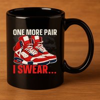 Shoe Collector Sneakerhead Shoe Lover I Love Sneakers 11oz C Handle Ceramic Mug