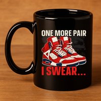 Shoe Collector Sneakerhead Shoe Lover I Love Sneakers 11oz C Handle Ceramic Mug