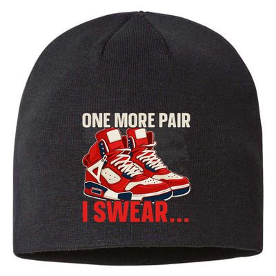 Shoe Collector Sneakerhead Shoe Lover I Love Sneakers Sustainable Beanie