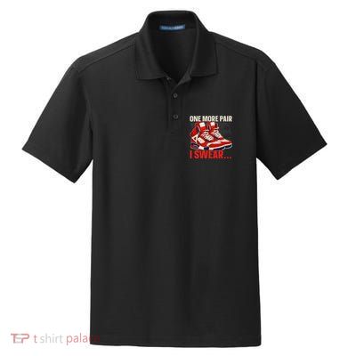 Shoe Collector Sneakerhead Shoe Lover I Love Sneakers Dry Zone Grid Polo