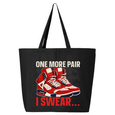 Shoe Collector Sneakerhead Shoe Lover I Love Sneakers 25L Jumbo Tote