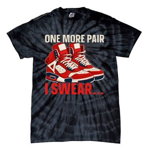 Shoe Collector Sneakerhead Shoe Lover I Love Sneakers Tie-Dye T-Shirt