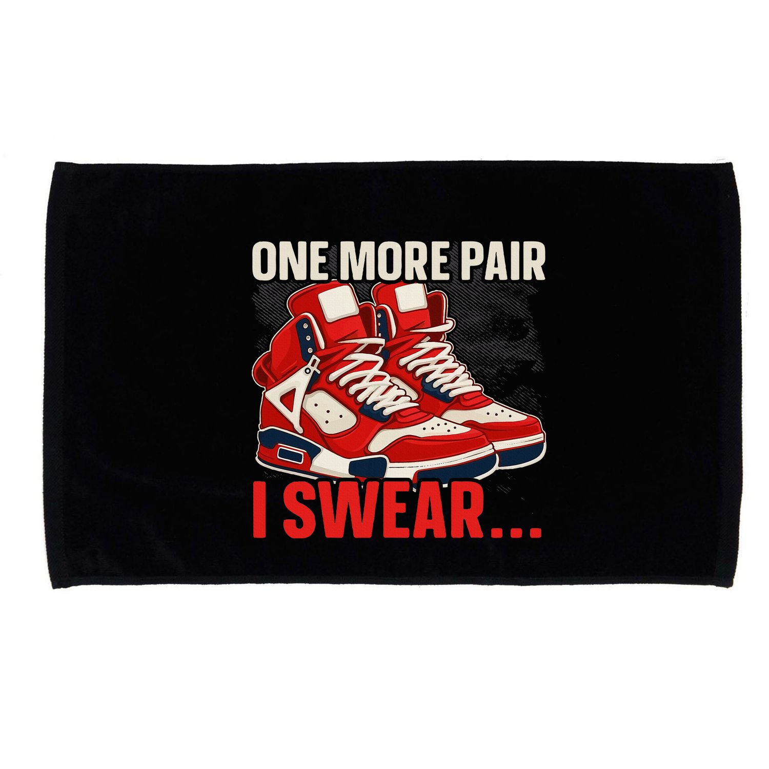 Shoe Collector Sneakerhead Shoe Lover I Love Sneakers Microfiber Hand Towel