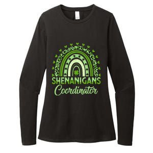 Shenanigans Coordinator St Patricks Day Rainbow Green Proud Womens CVC Long Sleeve Shirt