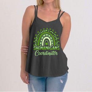 Shenanigans Coordinator St Patricks Day Rainbow Green Proud Women's Strappy Tank