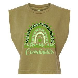 Shenanigans Coordinator St Patricks Day Rainbow Green Proud Garment-Dyed Women's Muscle Tee