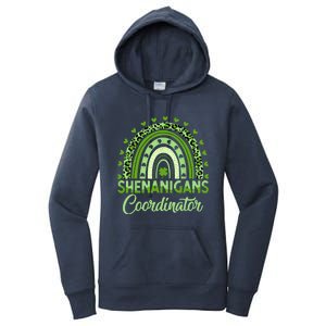 Shenanigans Coordinator St Patricks Day Rainbow Green Proud Women's Pullover Hoodie