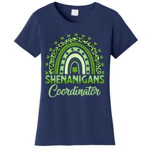 Shenanigans Coordinator St Patricks Day Rainbow Green Proud Women's T-Shirt