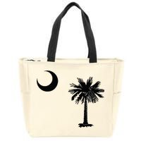 South Carolina State Flag Palmetto Moon SC Pride Zip Tote Bag