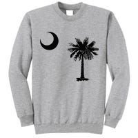 South Carolina State Flag Palmetto Moon SC Pride Tall Sweatshirt