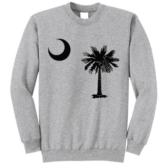 South Carolina State Flag Palmetto Moon SC Pride Tall Sweatshirt