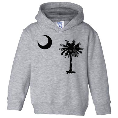South Carolina State Flag Palmetto Moon SC Pride Toddler Hoodie