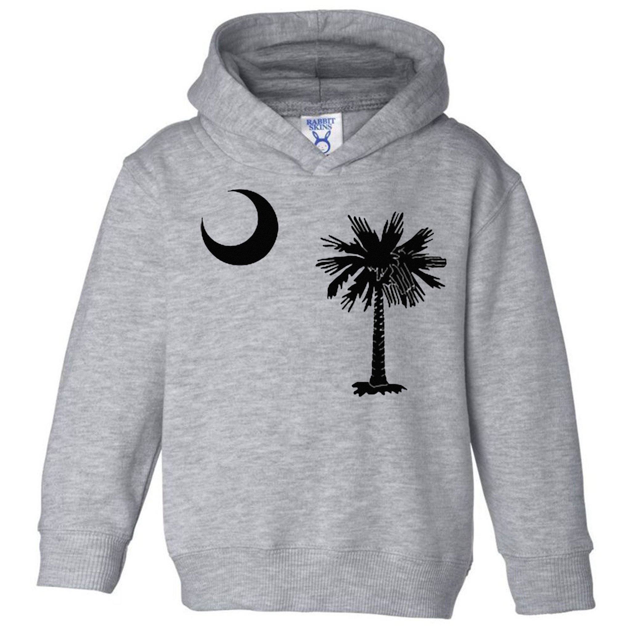 South Carolina State Flag Palmetto Moon SC Pride Toddler Hoodie