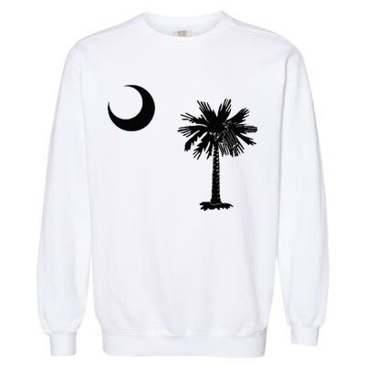 South Carolina State Flag Palmetto Moon SC Pride Garment-Dyed Sweatshirt