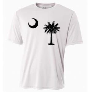 South Carolina State Flag Palmetto Moon SC Pride Cooling Performance Crew T-Shirt