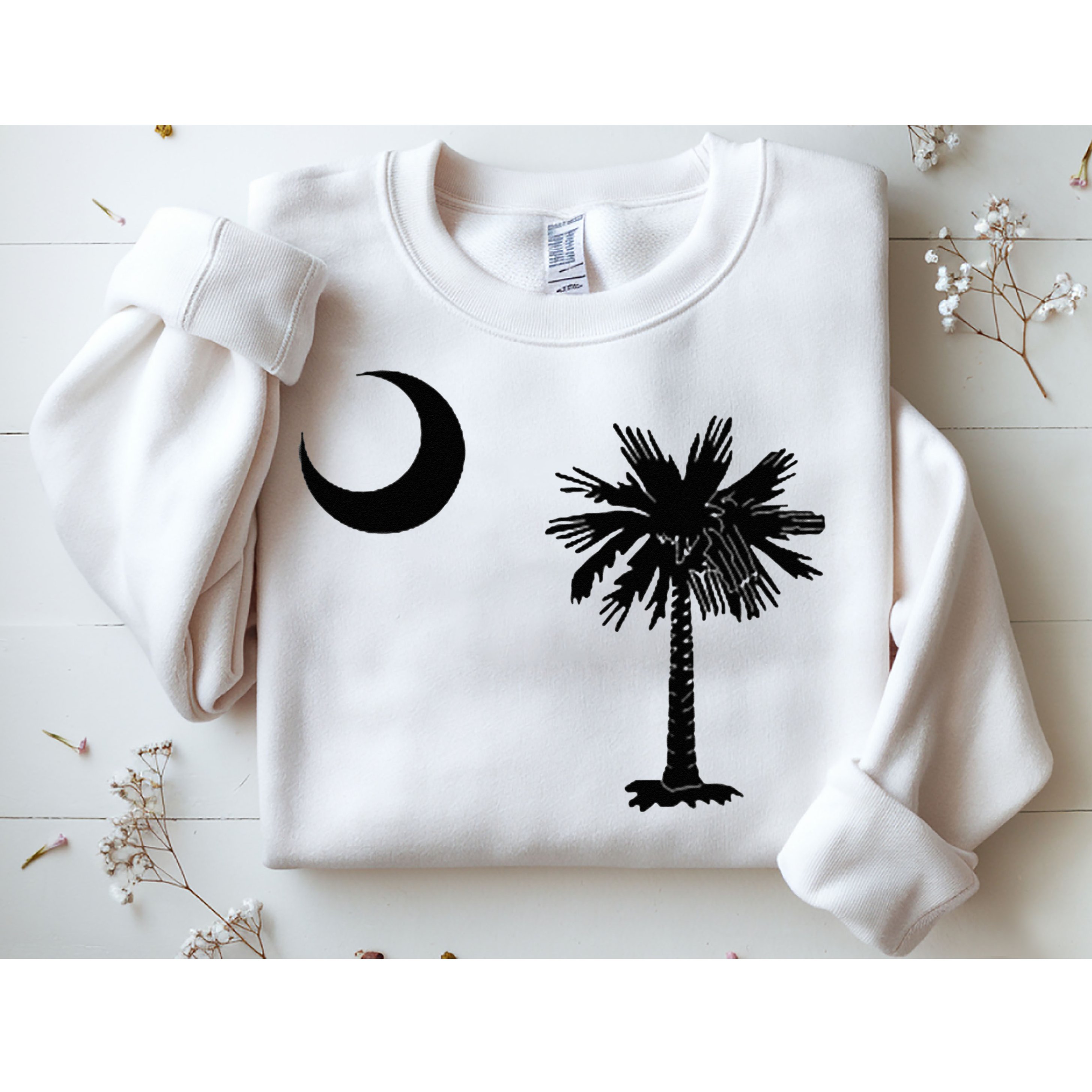 South Carolina State Flag Palmetto Moon SC Pride Sweatshirt