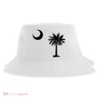South Carolina State Flag Palmetto Moon SC Pride Sustainable Bucket Hat