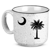 South Carolina State Flag Palmetto Moon SC Pride 15oz Campfire Ceramic Mug