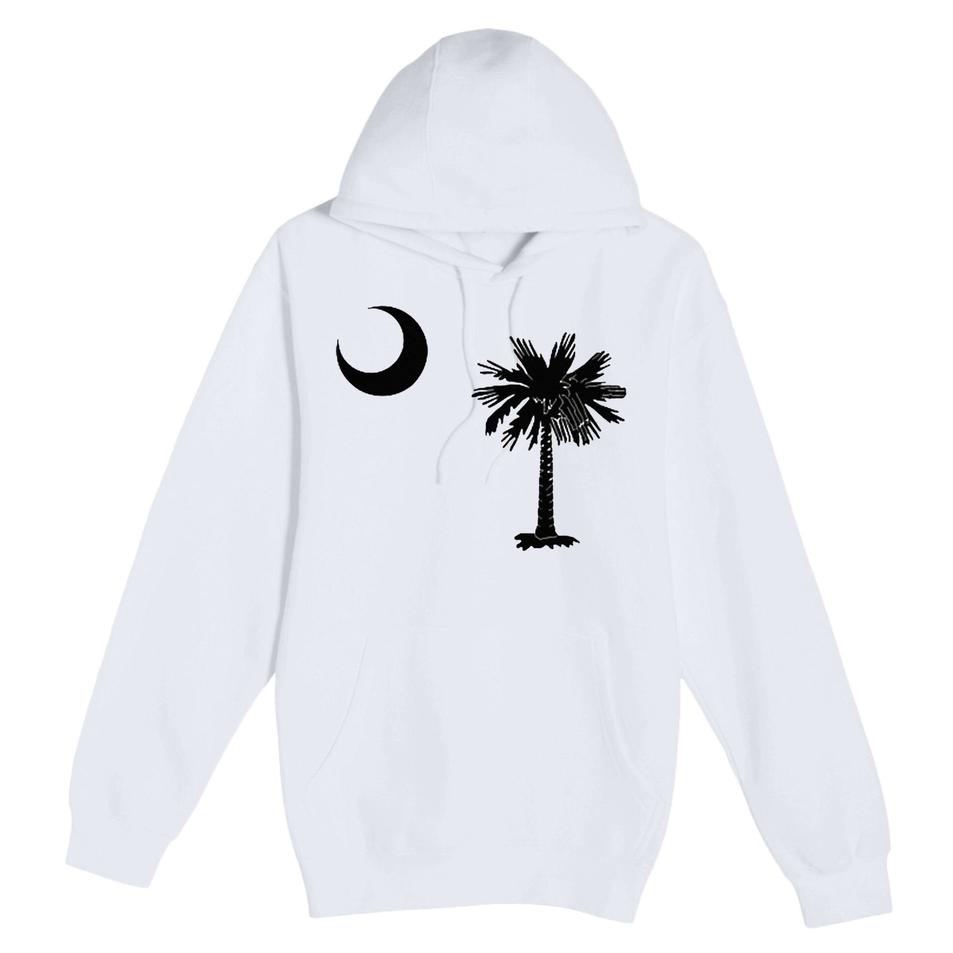 South Carolina State Flag Palmetto Moon SC Pride Premium Pullover Hoodie