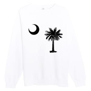 South Carolina State Flag Palmetto Moon SC Pride Premium Crewneck Sweatshirt