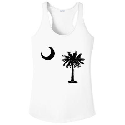 South Carolina State Flag Palmetto Moon SC Pride Ladies PosiCharge Competitor Racerback Tank