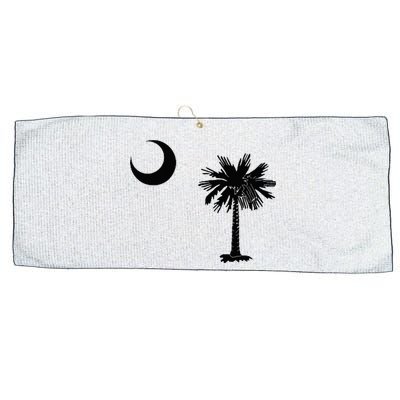 South Carolina State Flag Palmetto Moon SC Pride Large Microfiber Waffle Golf Towel