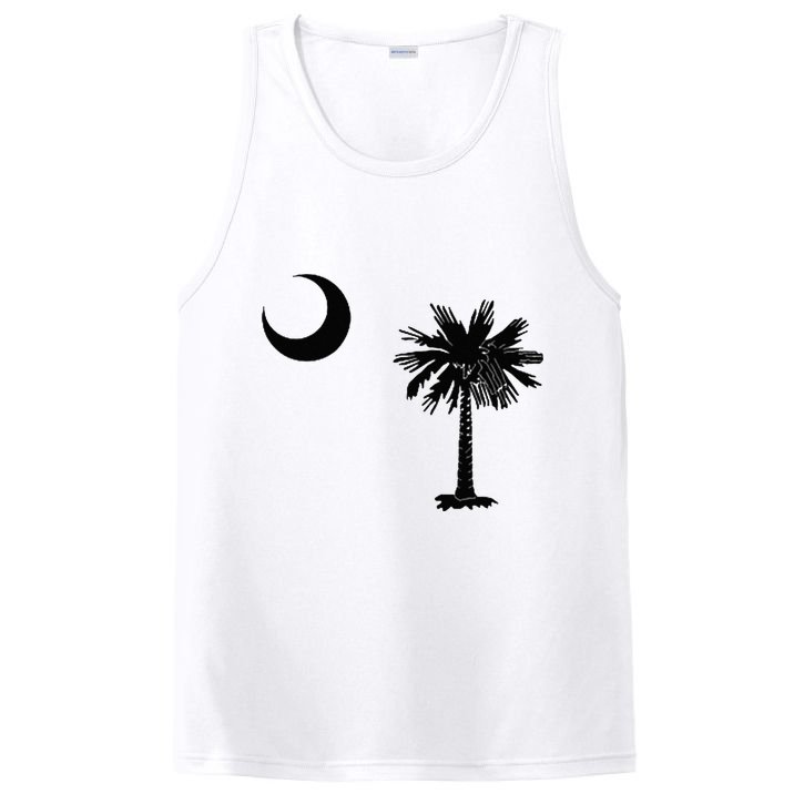 South Carolina State Flag Palmetto Moon SC Pride PosiCharge Competitor Tank