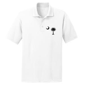 South Carolina State Flag Palmetto Moon SC Pride PosiCharge RacerMesh Polo