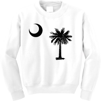 South Carolina State Flag Palmetto Moon SC Pride Kids Sweatshirt