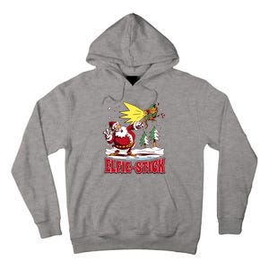 Santa Claus Selfie Funny Elf Christmas Tall Hoodie