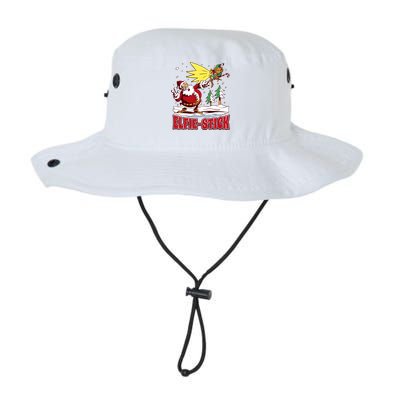 Santa Claus Selfie Funny Elf Christmas Legacy Cool Fit Booney Bucket Hat