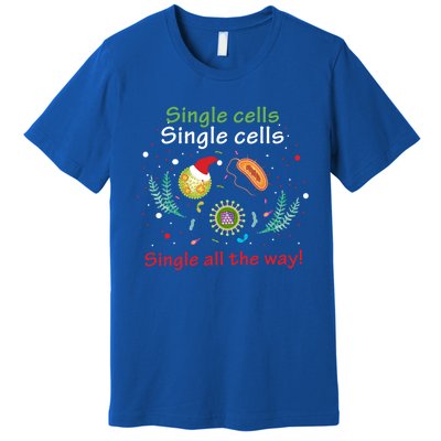 Single Cells Single Cells Science Biology Christmas Gift Premium T-Shirt