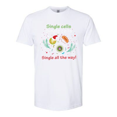 Single Cells Single Cells Science Biology Christmas Gift Softstyle CVC T-Shirt