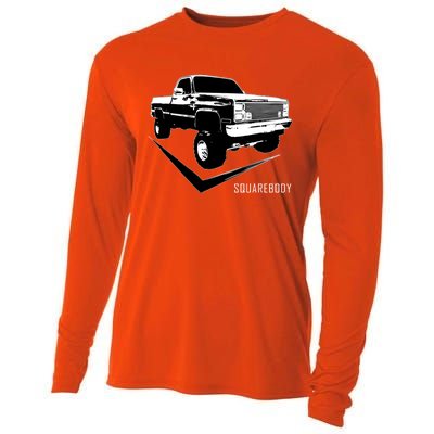 Squarebody Classic Square Body Truck Funny Gift Cooling Performance Long Sleeve Crew