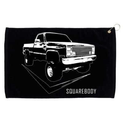 Squarebody Classic Square Body Truck Funny Gift Grommeted Golf Towel