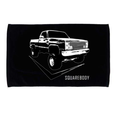 Squarebody Classic Square Body Truck Funny Gift Microfiber Hand Towel