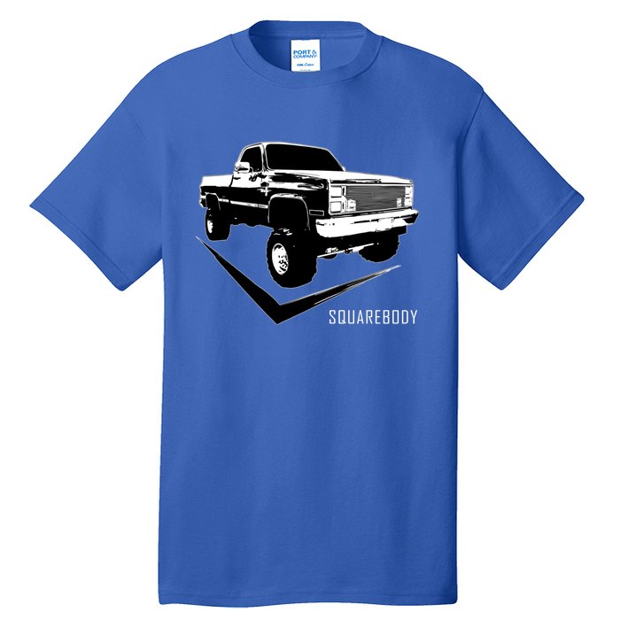 Squarebody Classic Square Body Truck Funny Gift Tall T-Shirt