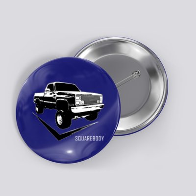 Squarebody Classic Square Body Truck Funny Gift Button