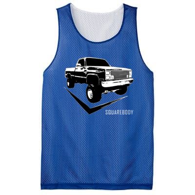 Squarebody Classic Square Body Truck Funny Gift Mesh Reversible Basketball Jersey Tank