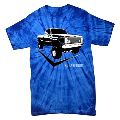 Squarebody Classic Square Body Truck Funny Gift Tie-Dye T-Shirt