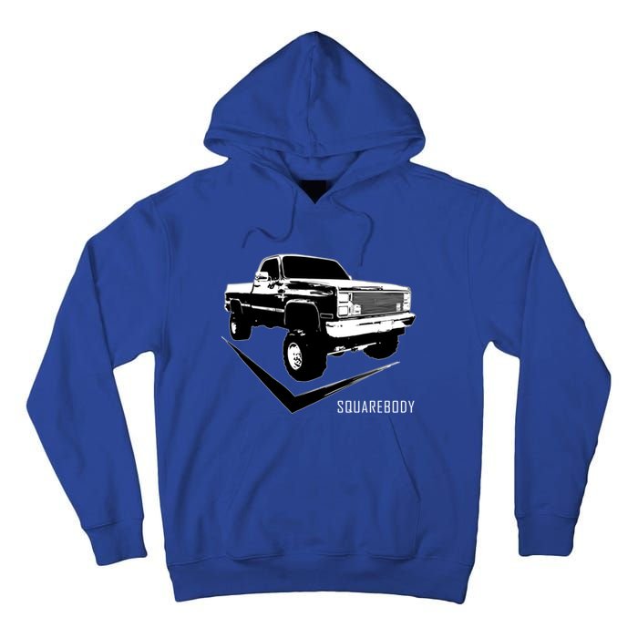 Squarebody Classic Square Body Truck Funny Gift Tall Hoodie