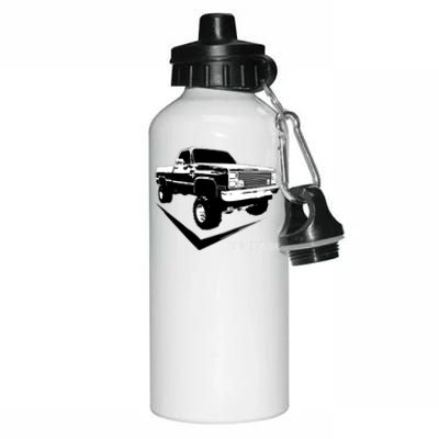 Squarebody Classic Square Body Truck Funny Gift Aluminum Water Bottle 