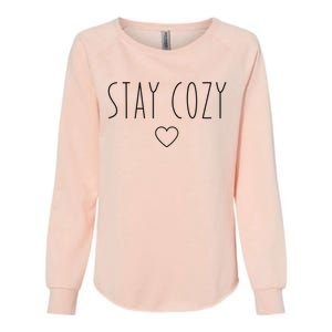 Stay Cozy Womens California Wash Sweatshirt