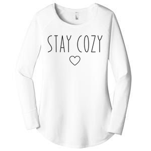 Stay Cozy Women's Perfect Tri Tunic Long Sleeve Shirt